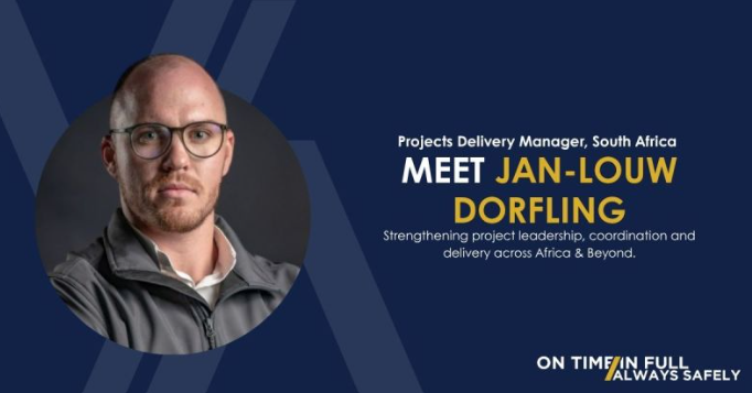 We are pleased to welcome Jan-Louw Dorfling to the Viva Engineering team as our new Projects Delivery Manager.​